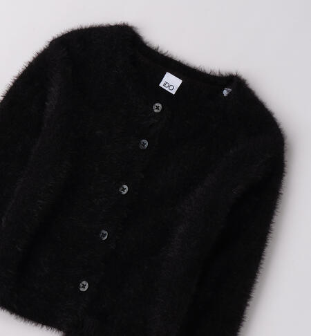 Cardigan iDO per bambina NERO-0658