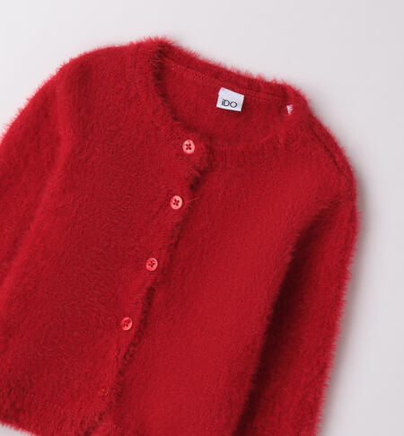 Cardigan iDO per bambina ROSSO-2253
