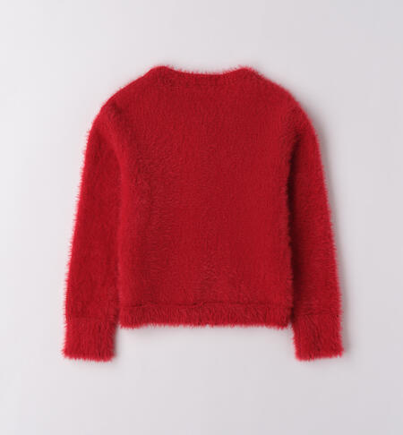 Cardigan iDO per bambina ROSSO-2253