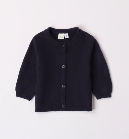 iDO cardigan for girls with bow from 1 to 24 months NAVY-3854