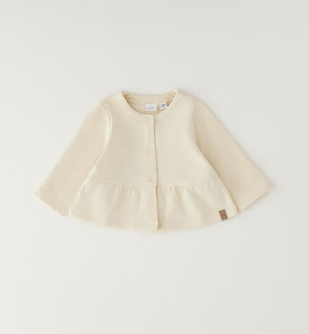 Cardigan per neonata BEIGE