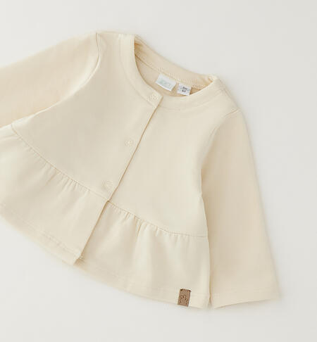 Cardigan per neonata BEIGE-0151