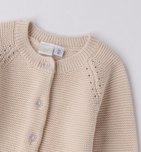 Cardigan per neonata ECRU'-0164