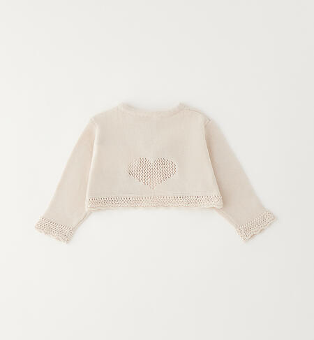 iDOMini baby girl cardigan CRYSTAL GRAY-2911