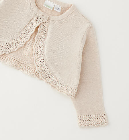 iDOMini baby girl cardigan CRYSTAL GRAY-2911