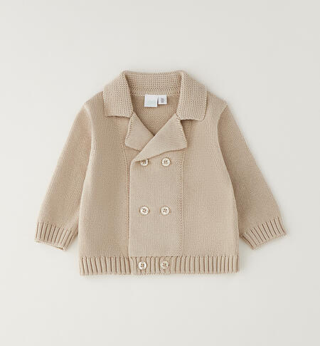 Cardigan per neonato BEIGE-0421
