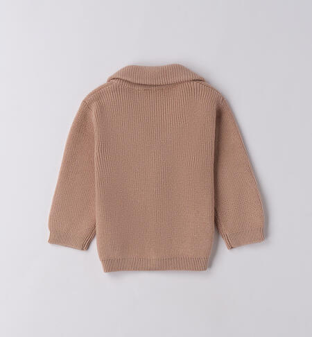 Newborn baby cardigan  BEIGE-0927