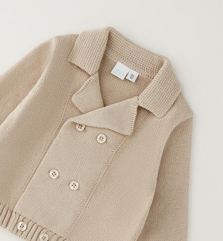Cardigan per neonato BEIGE-0421