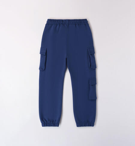 Unisex children's cargo trousers ROYAL-3757