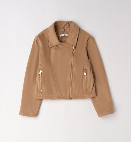 Chiodo per bambina MARRONE