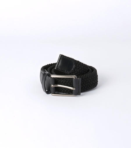 iDO belt for boys from 8 to 16 years NERO-0658