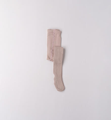 Collant da bambina LIGHT PINK-2921