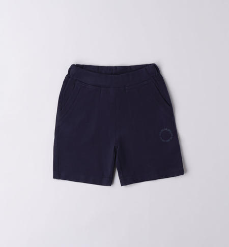 Comodo pantalone corto bambino da 9 mesi a 8 anni iDO NAVY-3854