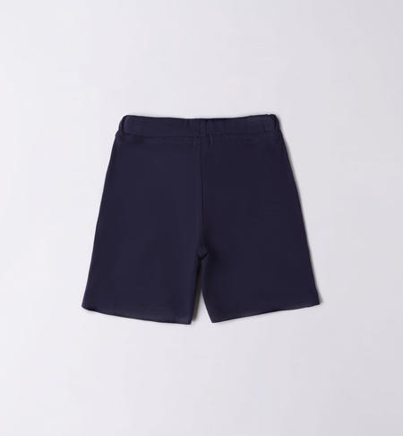 Comodo pantalone corto bambino da 9 mesi a 8 anni iDO NAVY-3854