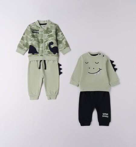 Completi sportivi neonato VERDE