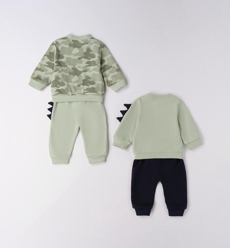 Completi sportivi neonato VERDE-VERDE-6BSE