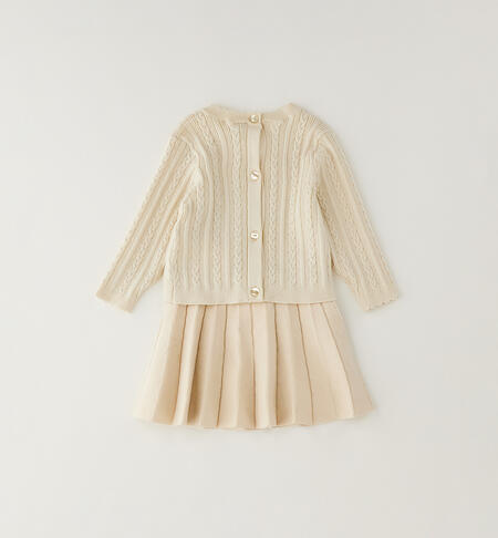 Completino da neonata BEIGE-0151