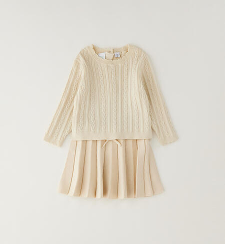 Completino da neonata BEIGE-0151