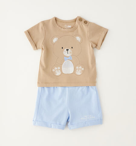 Baby boy outfit BEIGE-0437
