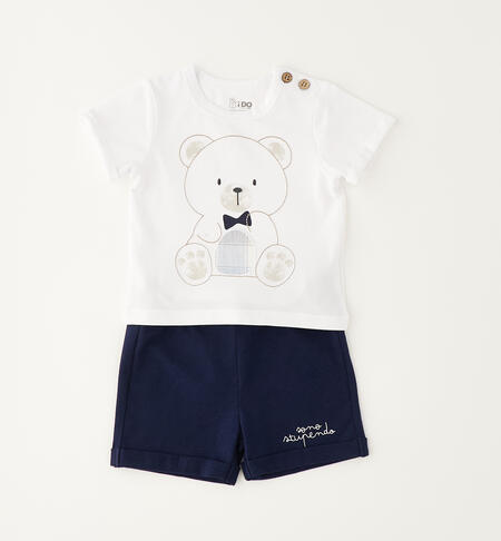 Baby boy outfit WHITE