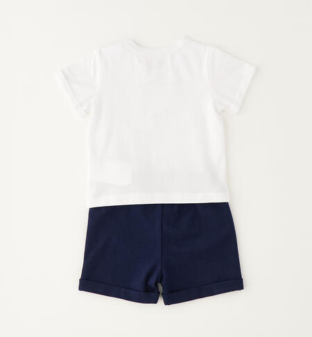 Baby boy outfit BIANCO-0113