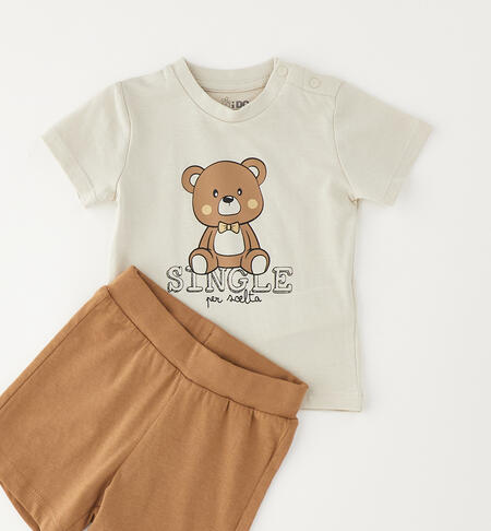 Completino estivo bimbo BEIGE-0172