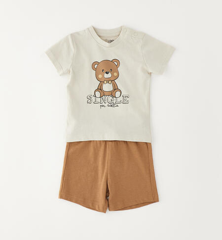 Completino estivo bimbo BEIGE-0172