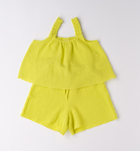 Completino estivo per bambina GREEN ACID-5262
