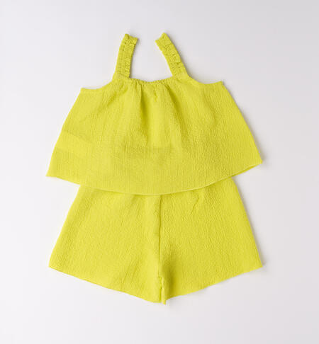 Completino estivo per bambina GREEN ACID-5262