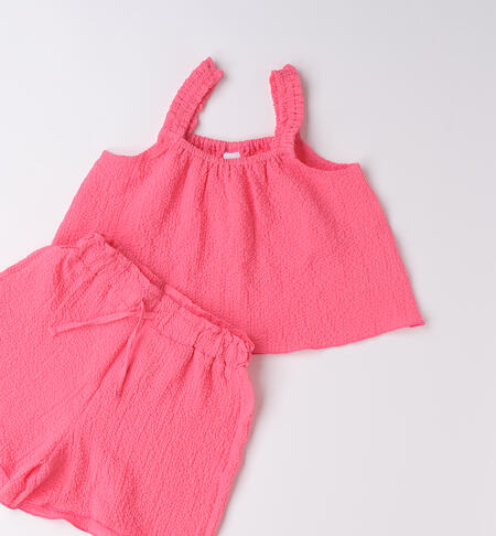 Completino estivo per bambina ROSA-2325