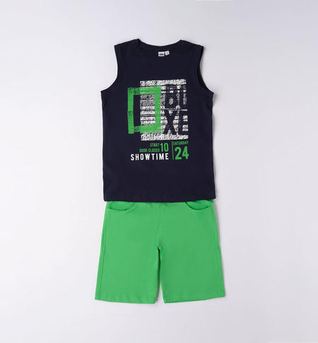 Boy's summer outfit BLUE