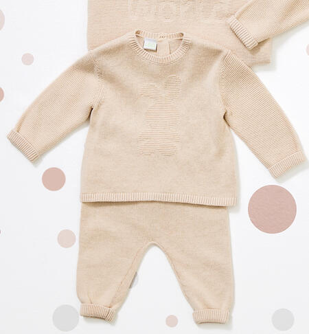 Completino neonati unisex BEIGE