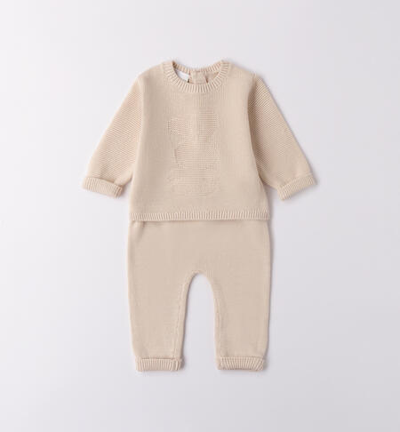 Completino neonati unisex ECRU'-0164