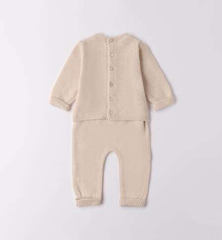 Completino neonati unisex ECRU'-0164