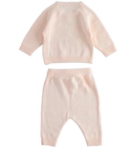Tricot baby set from 1 to 24 months iDO ROSA-2512