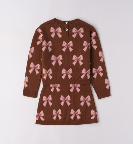 Completino per bambina iDO MARRONE-0825