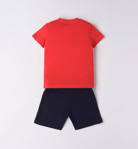 Completivo bambino tema basket da 9 mesi a 8 anni iDO ROSSO-2235