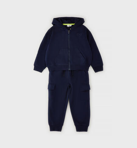 Completo 2 pezzi bambino BLU