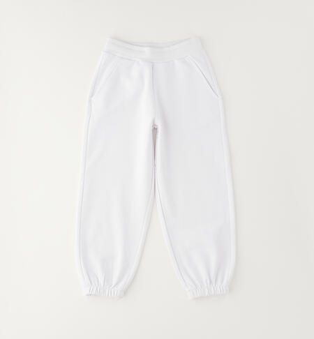 Completo 3 pezzi bambina BIANCO-0113