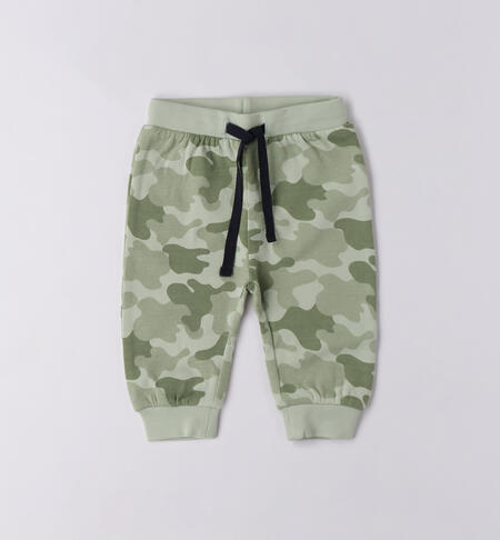 Completo 3 pezzi neonato VERDE -4835