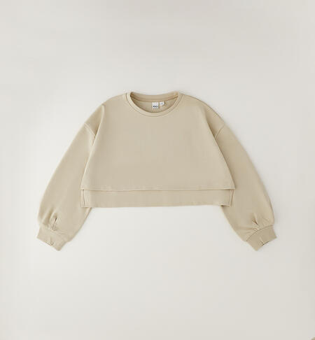 Completo 3 pezzi ragazza BEIGE-0434