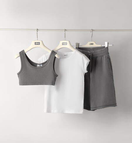 3-piece girls' outfit BIANCO-0113