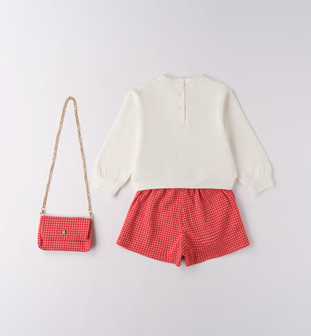 Completo bambina elegante PANNA-0112