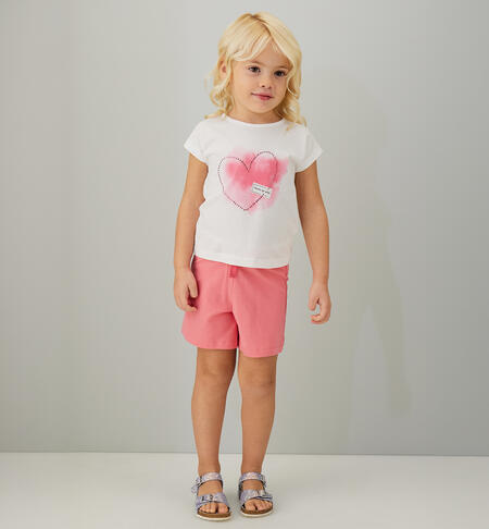 iDO girls' outfit WHITE