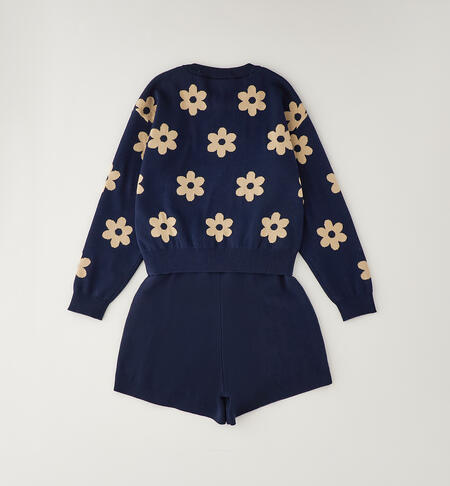 iDO girls' set NAVY-3885