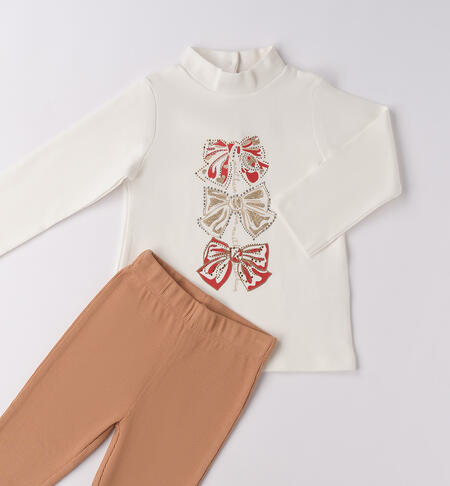 Girls¿ leggings outfit BISCUIT-0945