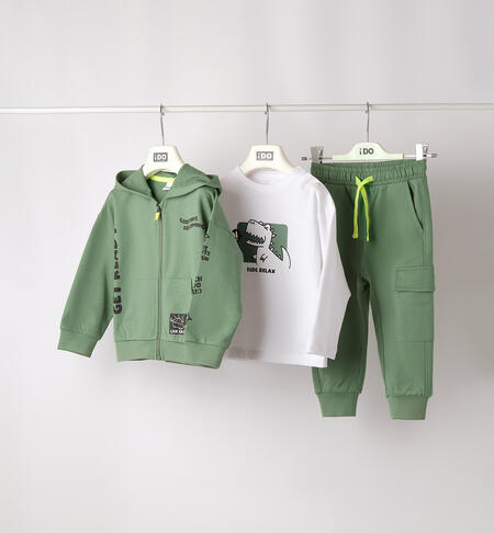 Baby boy 3-piece suit VERDE SALVIA-4921