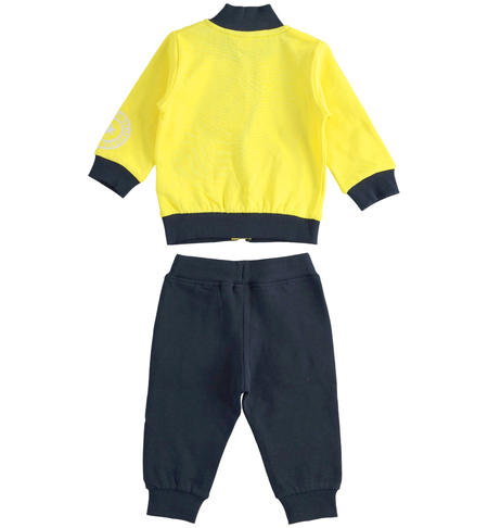Sports suit for boys from 9 months to 8 years iDO GIALLO-1444