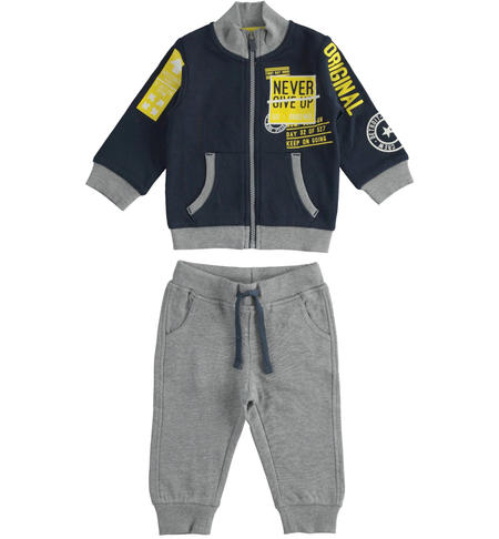 Sports suit for boys from 9 months to 8 years iDO NAVY-3885