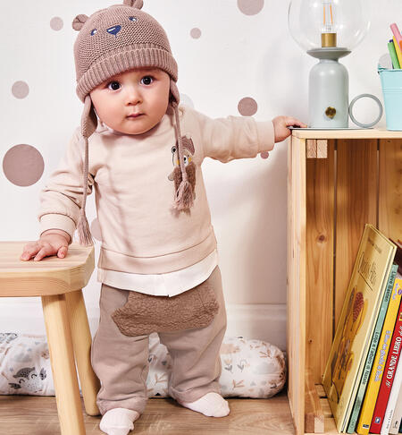 Completo bambino sportivo BEIGE